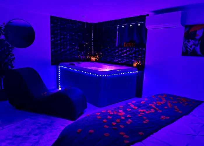 Romantiskt hotell Loveroom & - Sur - Le Nid Secret *